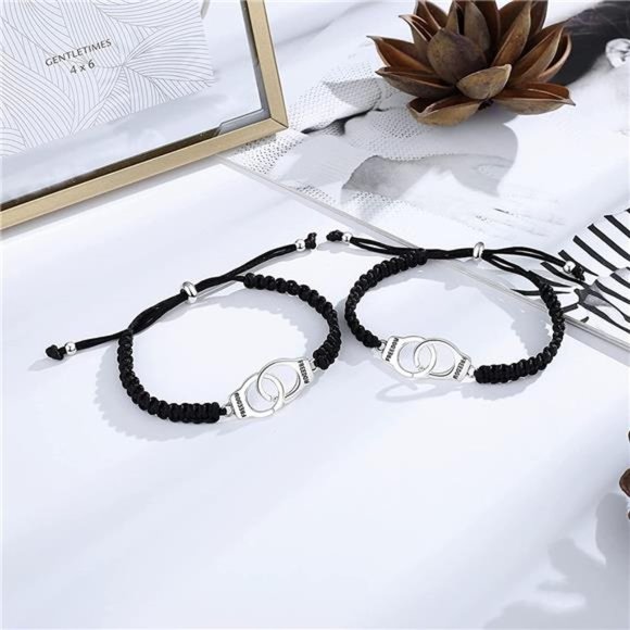 DESIMTION Best Friend Christmas Gifts for Women Friendship Bracelets for 2/3/4 - Picture 3 of 6